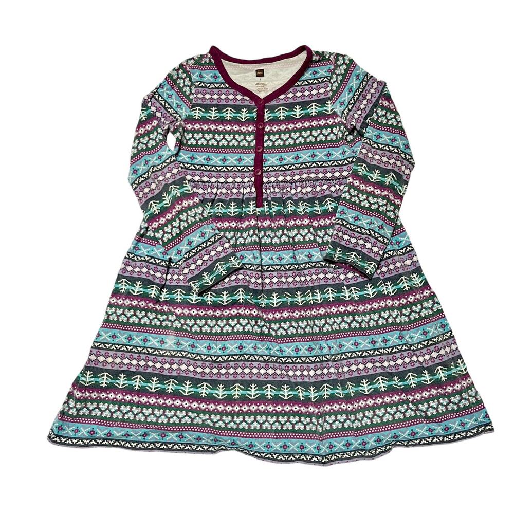 Tea Collection Islay Henley Dress Size 7